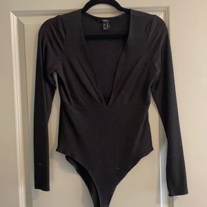 Black long sleeve Body suit